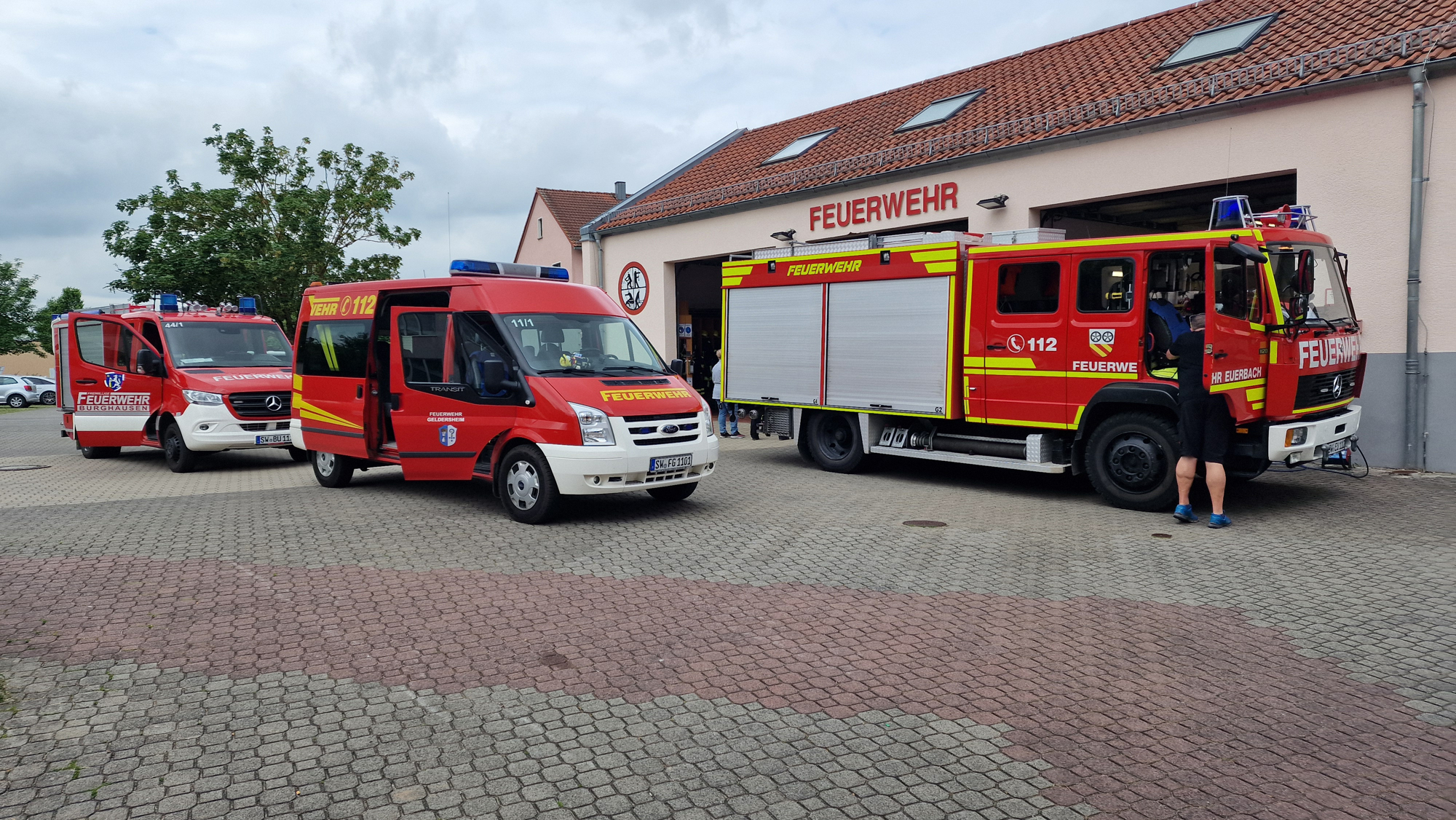 Update Digitalfunk am 16.05.2024 am Euerbacher Feuerwehrhaus