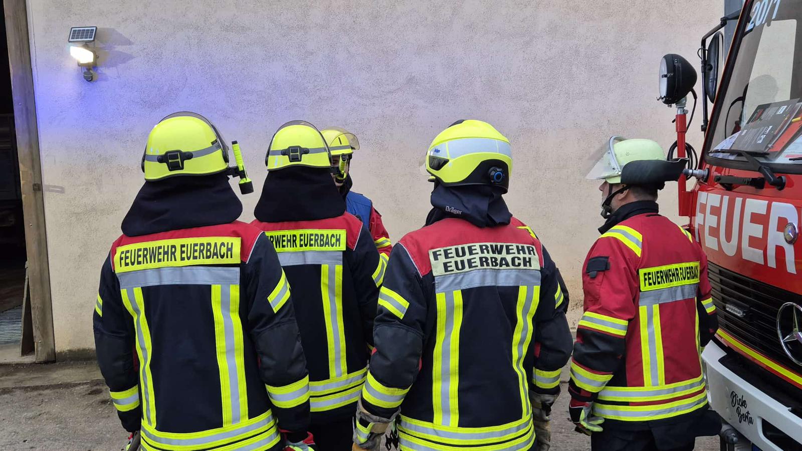 Gemeinsame Alarmübung in Sömmersdorf