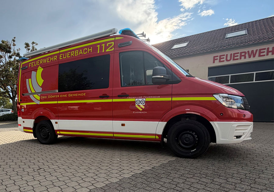 Florian Euerbach 11/1 in Dienst gestellt